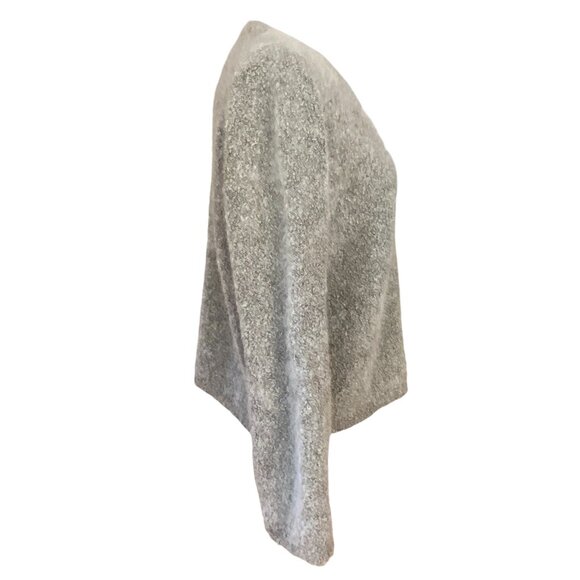 Vintage J Crew Italian Mohair Wool Sweater Sage Quiet Luxury Heritage Preppy-S - Picture 7 of 11